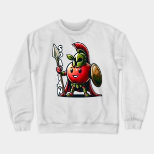 Spartan apple Crewneck Sweatshirt